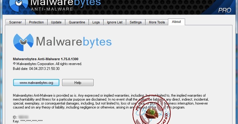 Malwarebytes Anti-Malware PRO 1.51.1.1800 SERIAL KEYS (32 64 B Full Version